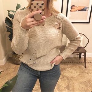 Urban Outfitters Destroyed Sweater